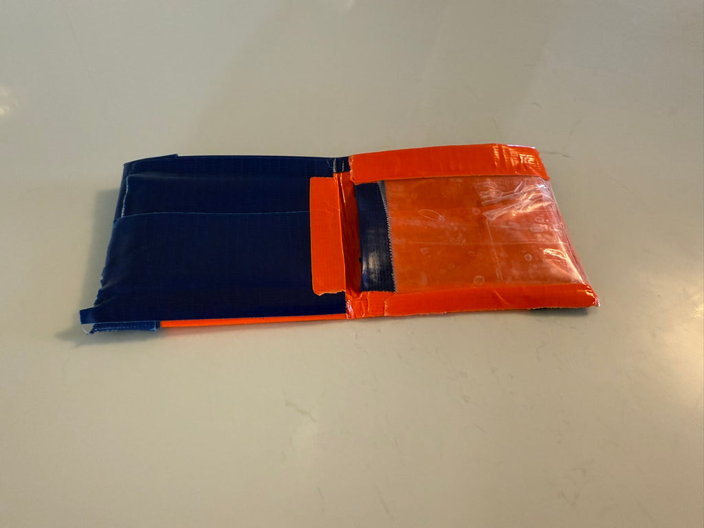 Duct Tape Wallet with Driver's License Display